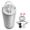 Hgkeke New 5 Gallon Corny Keg- Food Grade Stainless Steel
