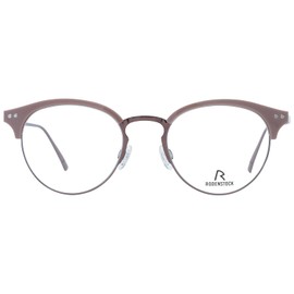 Rodenstock Glasses R7080 F 48 Titanium Women's Brown, brown