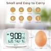 Geevon Alarm Clock for Bedroom, Small Digital Atomic Clock for