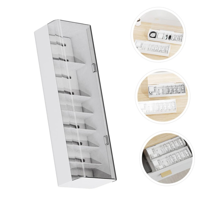 Gatuida 1pc Multi Cable Storage Box Organizer for and Electronics