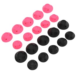 Rulos de silicona suave para el cabello Kit de rizos de hongos, fácil de limpiar, rizado a la moda sobre la marcha