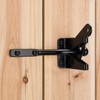 SANKINS Self Locking Gate Latch Automatic Gravity Lever for Wood
