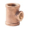 PlumberStop - 1 X 1 X 1/2 Brass Tee, Red
