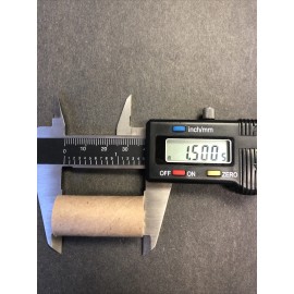 Pyro tubes  100- 9/16” ID X 1-1/2” Brown Kraft .062 Wall