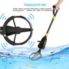 Deep Sensitive Metal Detector Searching Gold Digger Treasure Scanner for
