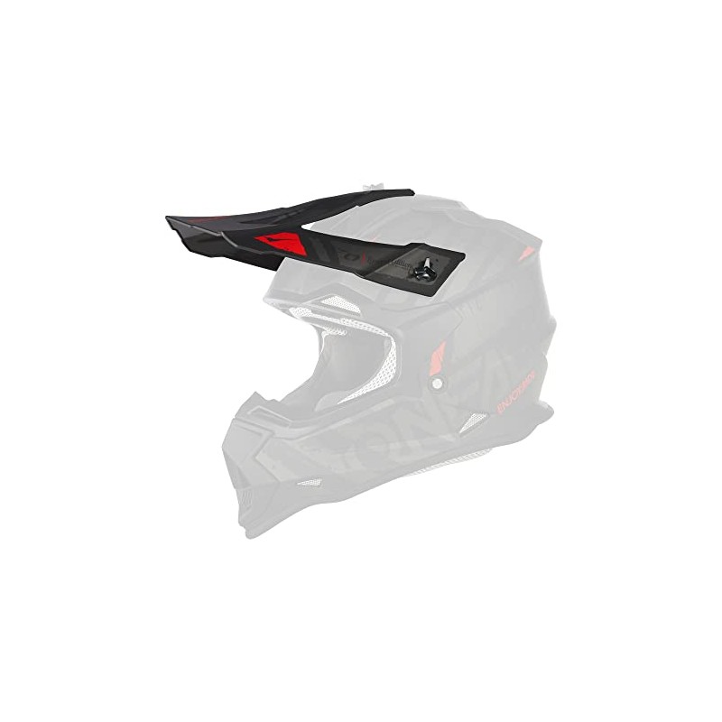 O'Neal 2 SRS Helmet Glitch Visor Black/Gray, One Size