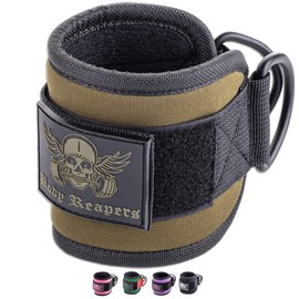 Body Reapers Workout Ankle Straps for Cable Machine Women, Ankle Cuff Cable Attachment, Ankle Clips for Cable Machine, Glute Kick Back Ankle Straps, Glute Workout, Lower Body Exercises - Pair