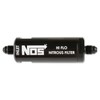 NOS 4An, Hi-Flo Nitrous Filter, Black