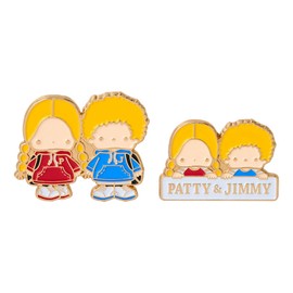 Sanrio 220370 220370 Patty & Jimmy Pin Set, For Ages 15 and Up