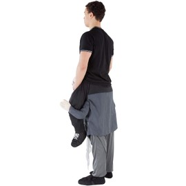 Unisex Piggy Back Zombie Fancy Dress Costume - With Stuff Your Own Legs