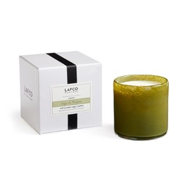 LAFCO New York Signature Candle, Sage & Walnut - 15.5 oz - 90-Hour Burn Time - Reusable, Hand Blown Glass Vessel - Made in The USA