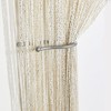 John Aird Jazz Glitter String Curtain Panel (Cream)