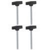 QUARKZMAN Pack of 4 Thumb Screws with T Wing Knobs,