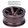 Wheel Hub, RC Wheel Hub 4pcs RC Car Parts Aluminum
