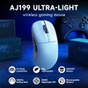 ZIYOU LANG×Magic-Refiner AJ199 Lightweight Wireless Gaming Mouse,Tri-Mode(2.4G/Wired/BT),24K DPI,PAW3311 Optical Sensor,1000Hz