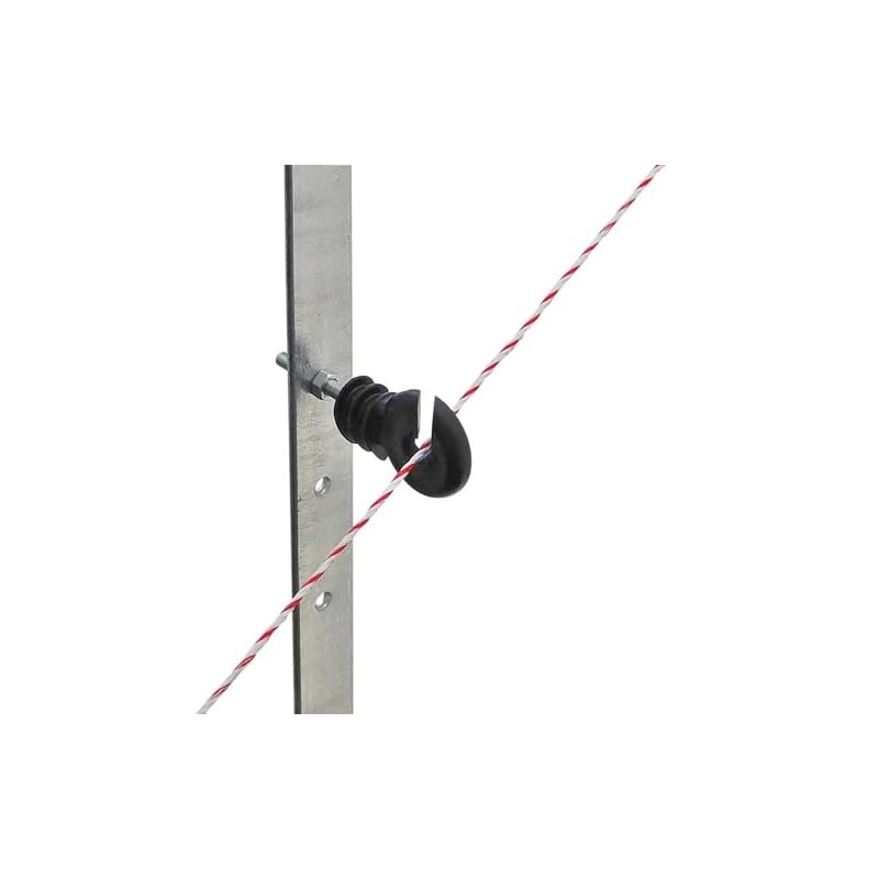 Agrarzone 25 x Ring Insulator Metric Thread - Galvanised Support