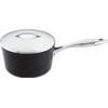 Scanpan Quart Covered Saucepan, 3, Black/Silver