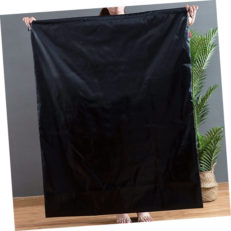 Hohopeti Storage Organizer Drawstring Quilt Storage Bag Nylon Large Size