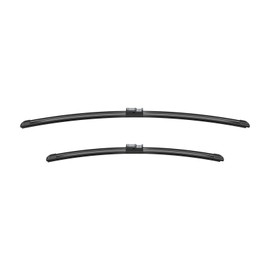 BOSCH 3397118953 AeroTwin OE Replacement Wiper Blades Driver & Passenger Side - Set of 2 (26" & 20") Side Lock 22mm