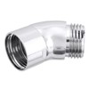 Mesee 2 Packs Shower Head Adapters 135 Degree Angle Shower-Head