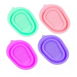 CUPRISHDIKALUR STORE Limpiador Plegable Brochas Maquillaje Limpieza Tapete