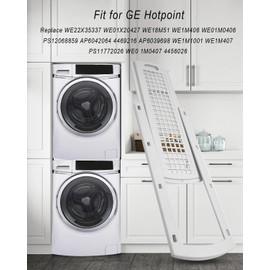 WE22X35337 Washer Dryer Lint Screen Cover Grid Guide Assembly Fit for GE Washer Dryer Replace WE01X20427 WE18M51, Dryer Lint Screen Filter Slide Assembly