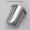 ljhnba 58mm Espressos Dosing Cup Glasses Polished Inside 304 Stainless