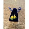 Daffodil Earrings for Women, Welsh Yellow Flower Jewellery in a