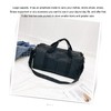 Travel Bag Black Large Capacity Compartment Design Waterproof Oxford Cloth