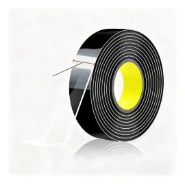 Cinta Adhesiva Nano Doble Cara Transparente de 5m x 2cm, Fuerte y sin Trazas