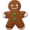 Birkmann 1010699610 Gingerman Cookie Cutter, 12 cm, Plastic, Grey, 5