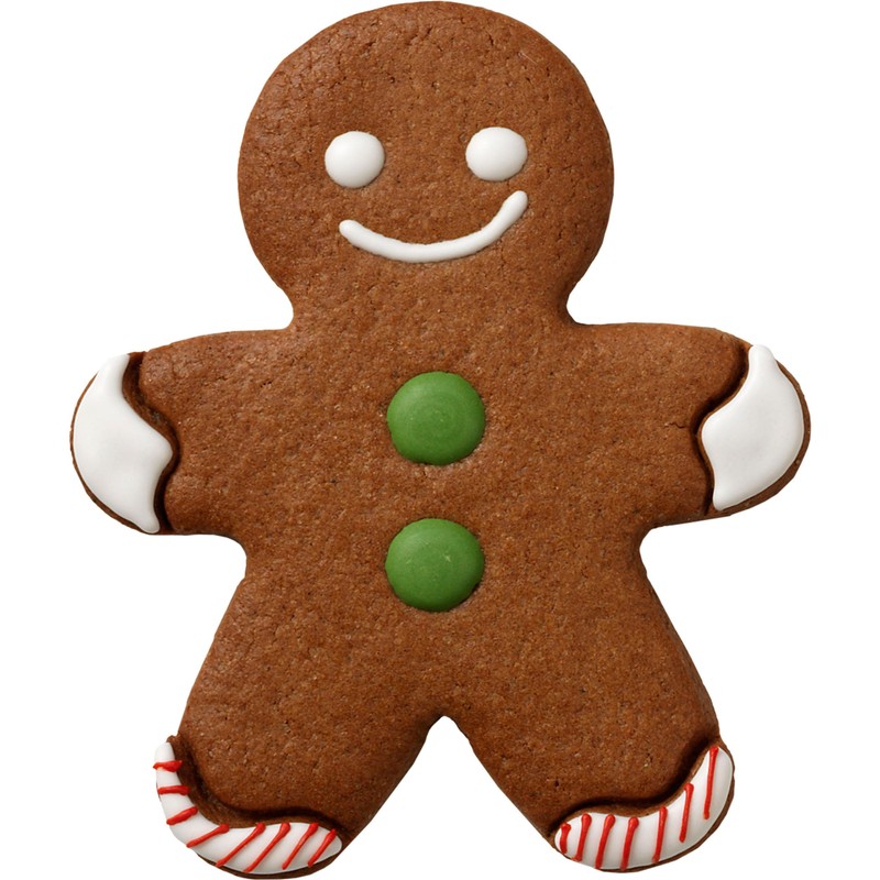 Birkmann 1010699610 Gingerman Cookie Cutter, 12 cm, Plastic, Grey, 5