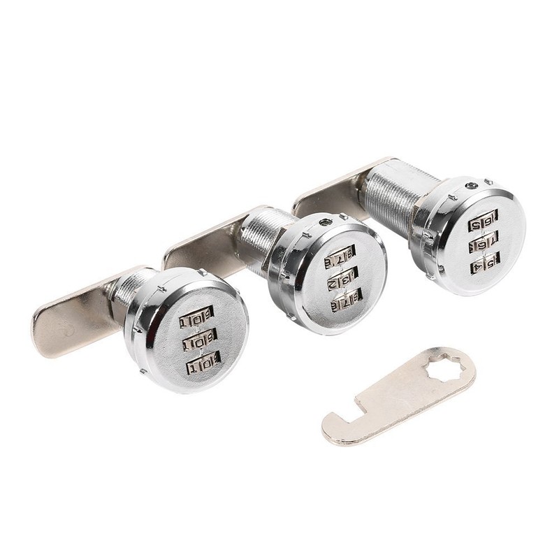 Yosoo Cabinet Drawer Password Code Lock Digit Mechanical Digital Lock