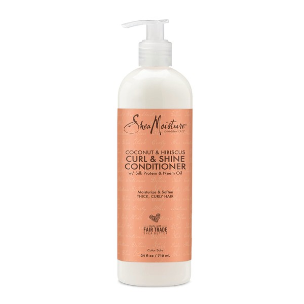 SheaMoisture SheaMoisture Curl & Shine Conditioner Coconut & Hibiscus, for