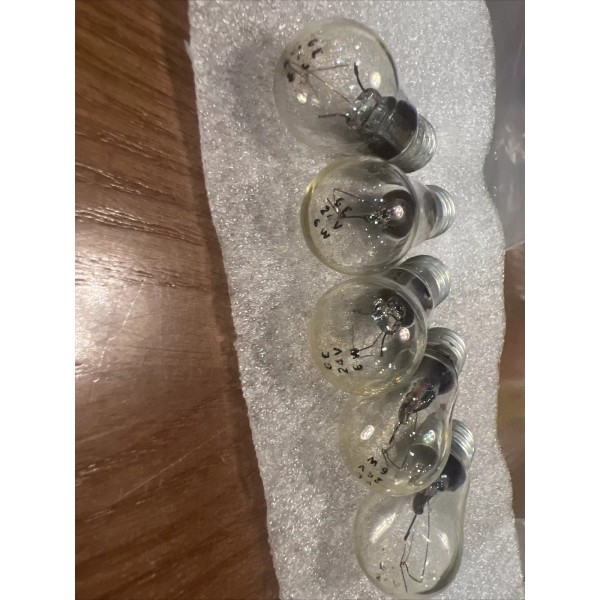 bulbsandbatteries (Lot of 5) REPLACEMENT BULBS FOR GE 6S6 24V