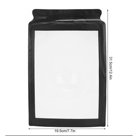 Professional Large Sheet Magnifying Glass Flexible Optical PVC Practical for Reading Books for Tiny Objects，A4 Magnifie