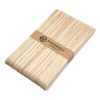 50PCS Natural Wooden Sticks Tongue Deaders Ice Cream Sticks Ice