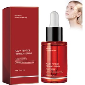 NAD+ Peptide Firming Serum for Face and Neck, Anti-Aging Serum with NAD Peptide, Wrinkle Appearance, Elasticity and Pore Care (1PC, 30ml)