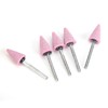 50 Pcs Grinding Bits Ceramic Triangular Cone Aluminum Oxide Grinding