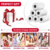 10 Rolls Instant Camera Refill Print Paper, HD Paper Camera,