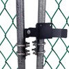 Chain Link Fence Double Gate Latch for 1-3/8" Gate Frame