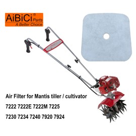 Air Filter for Mantis 7222 7222E 7222M 7225 7230 7234 7240 7920 7924 Tiller Cultivator Pack of 6