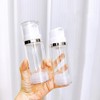 Airless Pump Bottles Empty Hydrating Pump Dispenser Refillable Vacuum Lotion