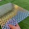 Perforated Metal Sheets 16"x10" 19 Gauge Expanded Metal Mesh Opening
