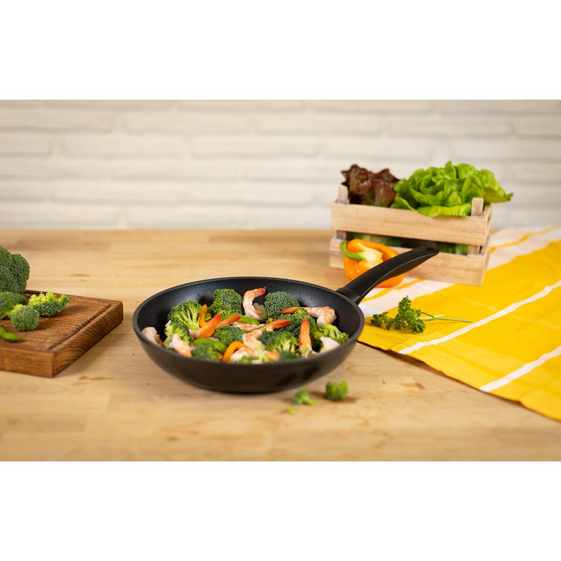 KUHN RIKON Easy Induction Aluminium Bratpfanne antihaftbeschichtet, induktion, 18 cm,