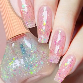 Major Dijit Nagellack (Pailletten, transparent, 10 ml)