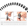 Nut and Bolt Thread Checker 45 Male/Female Thread Gauges (24