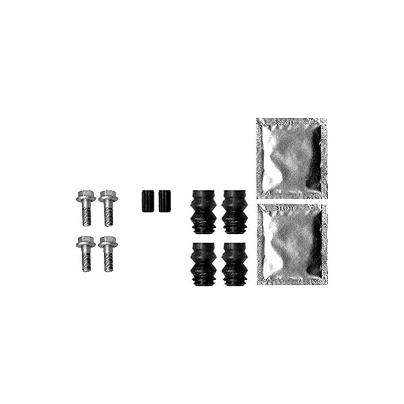 HELLA PAGID 8DZ 355 201-571 Accessory Kit, brake caliper, Rear
