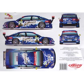 Carson Decorative Sheet 1:5 Opel Vectra GTS V8 Opc Reuter Decal 32222