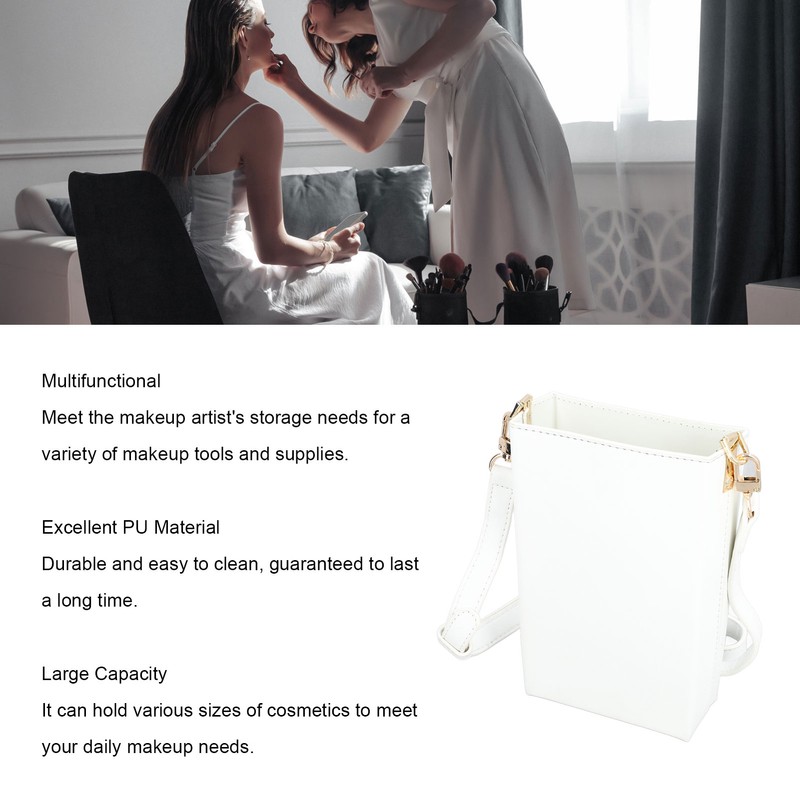 Makeup Artist Storage Bag PU Multifunctional Portable Professional Makeup Travel